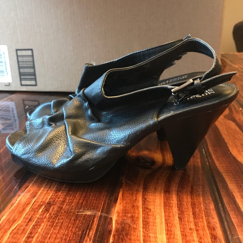 Open toe heels